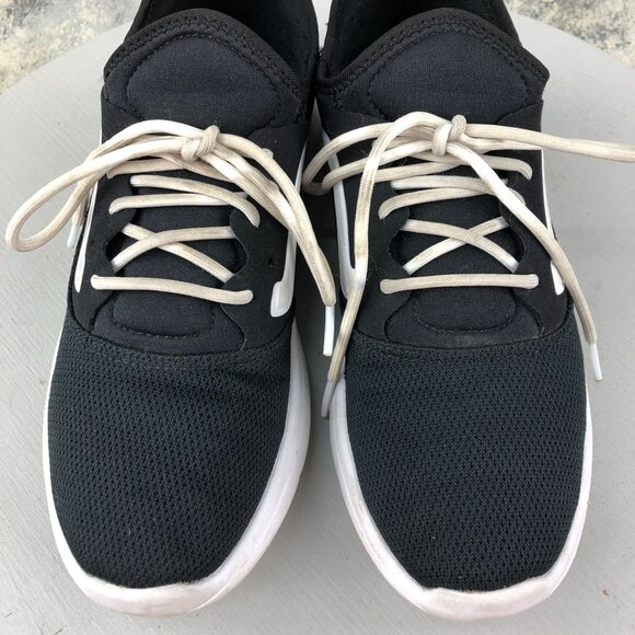 Vans Unisex Size 8M 9.5W Iso Route Staple Black White Lace-Up Sneakers Shoes - Picture 5 of 12